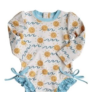 Caden Lane - Long Sleeve Swimsuit